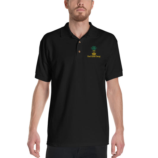 FGS Logo Black Polo Shirt