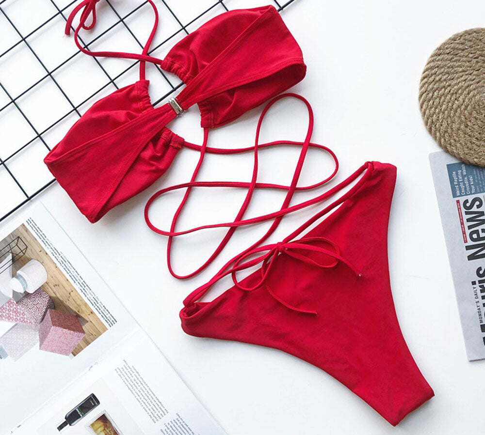 Lace It Up One Piece