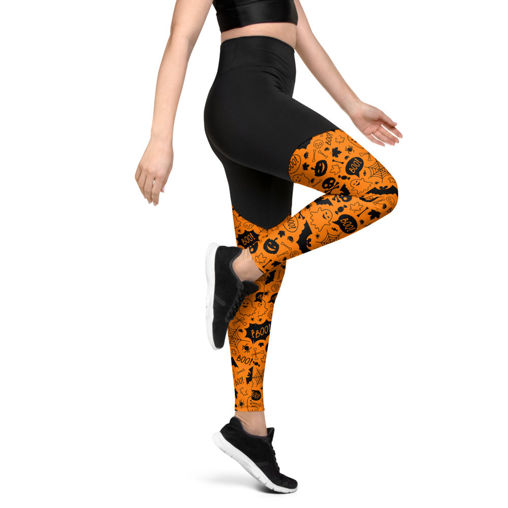 Spooky Sports Leggings