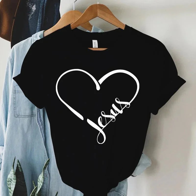 Feminine Christian Women T Shirt
