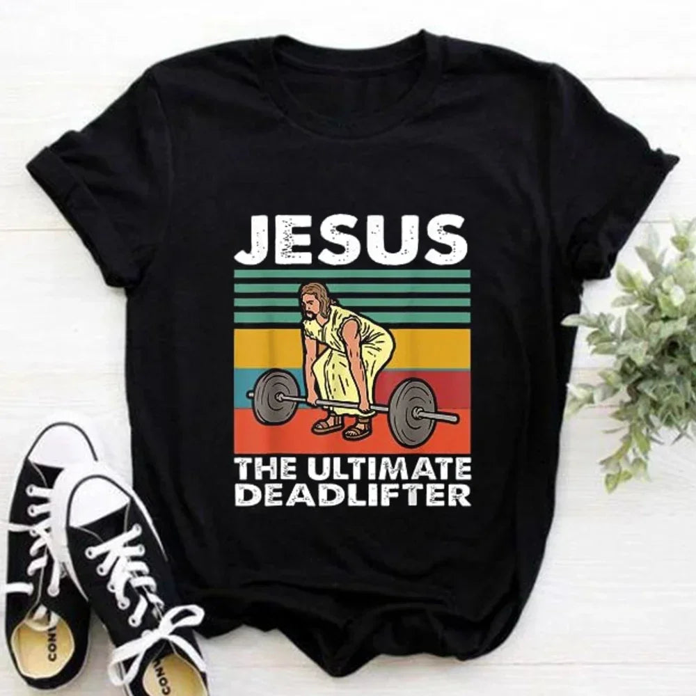Jesus Is King Graphic Tee – Faith, Hope & Streetwear Style