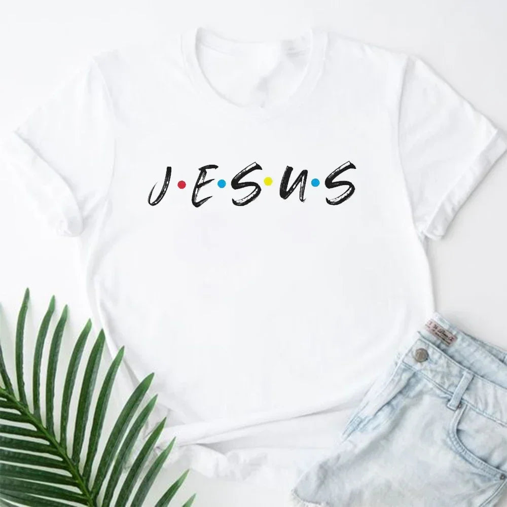 Jesus Is King Graphic Tee – Faith, Hope & Streetwear Style