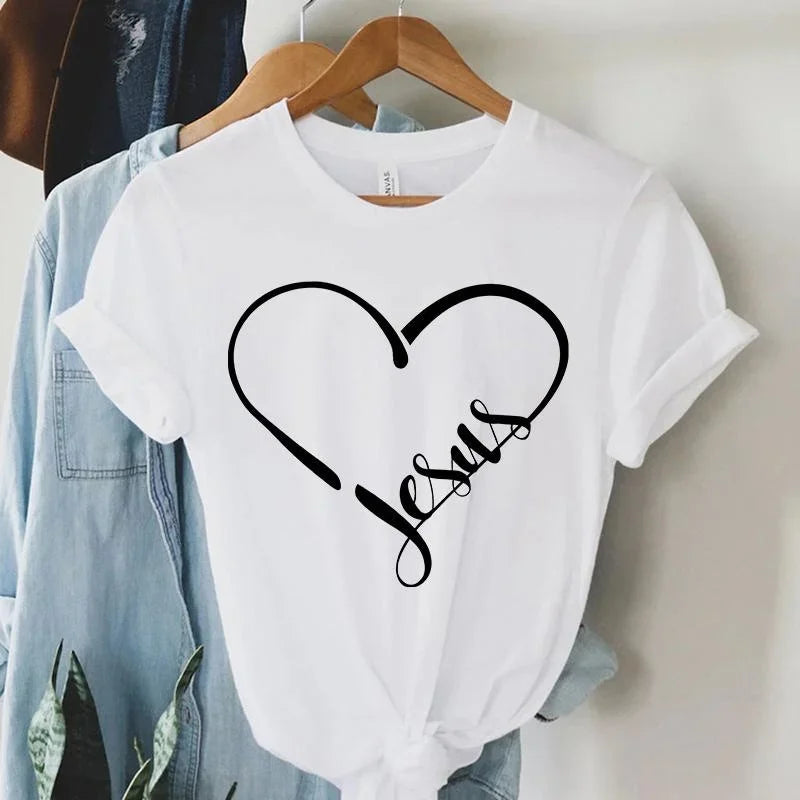 Feminine Christian Women T Shirt