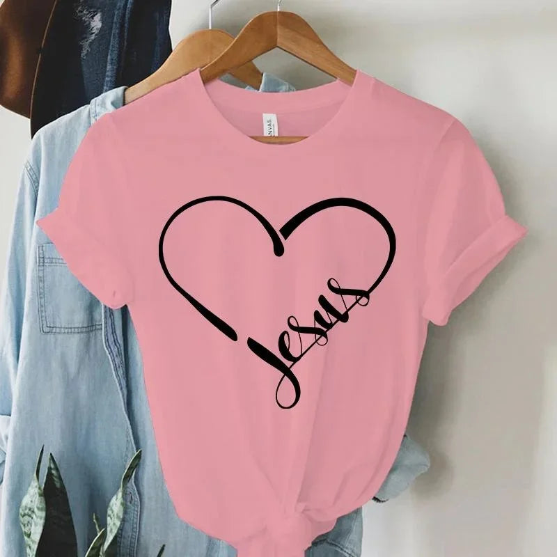 Feminine Christian Women T Shirt