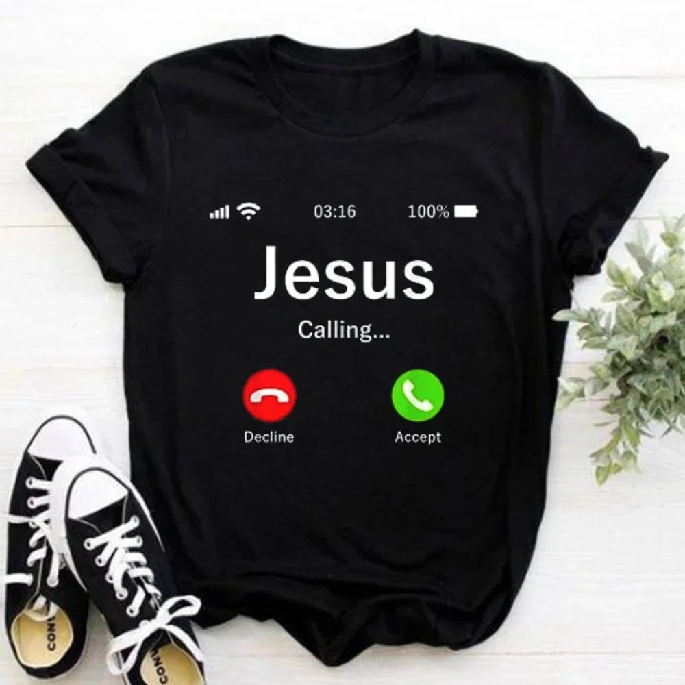 Jesus Is King Graphic Tee – Faith, Hope & Streetwear Style