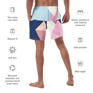 Geometry Beach swim trunks