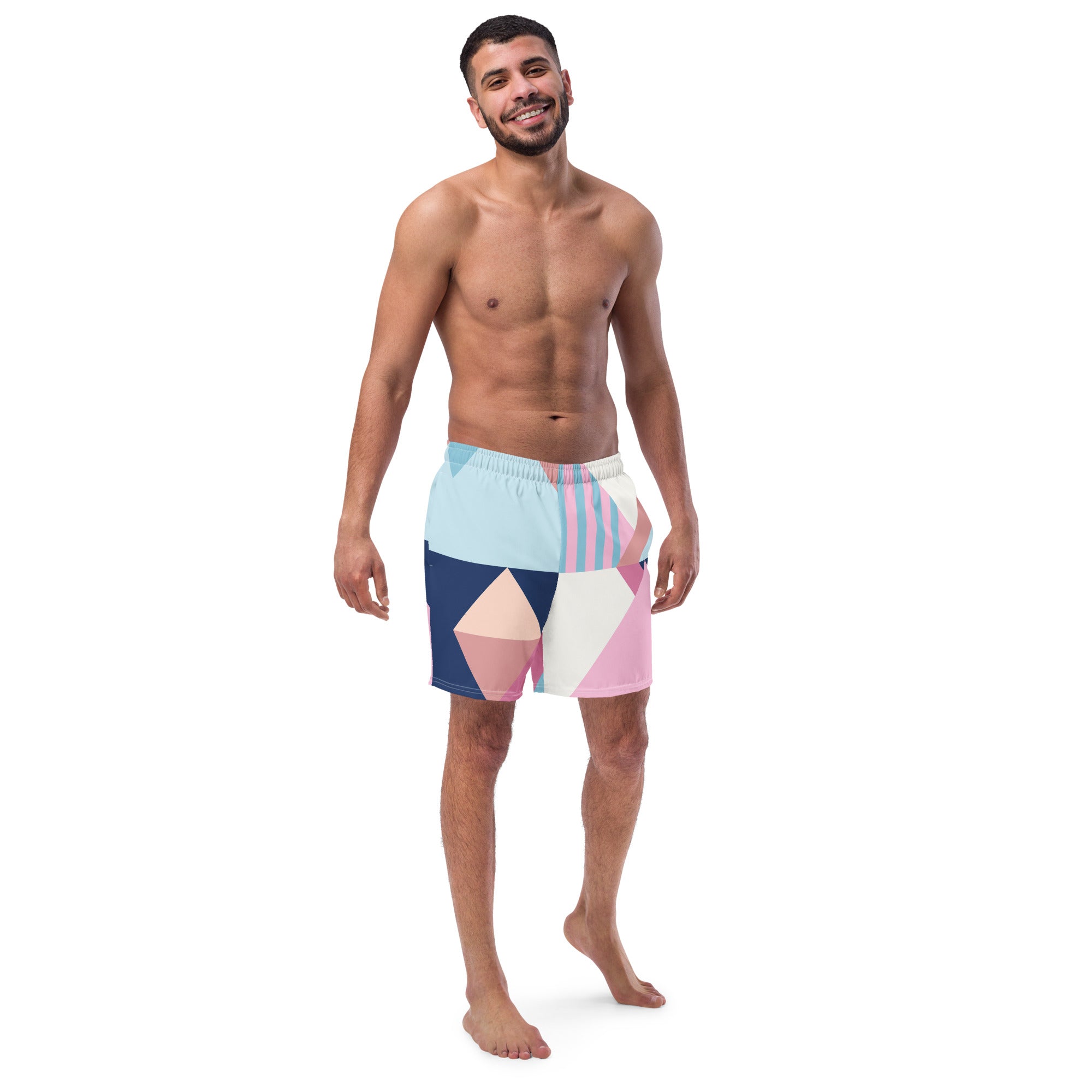 Geometry Beach swim trunks