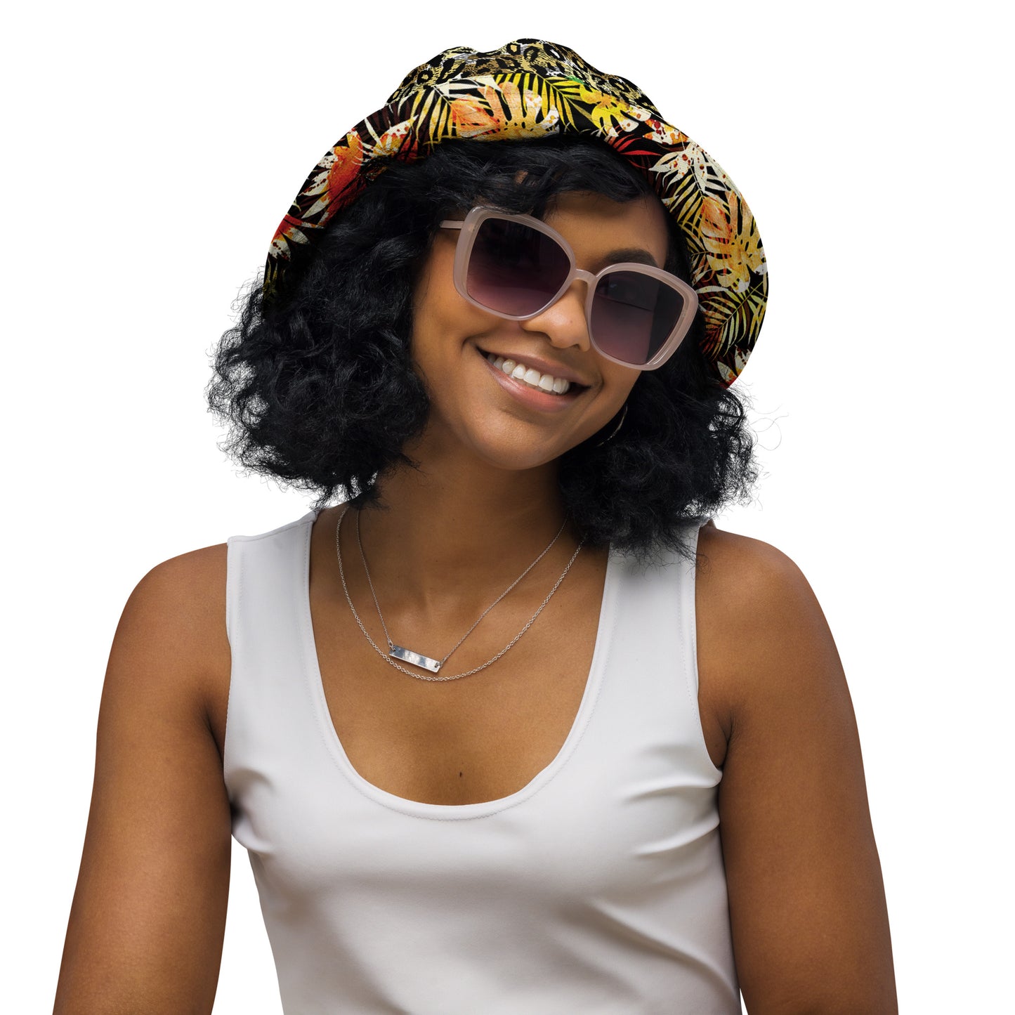 Johanna & Evena Reversible Bucket Hat