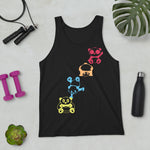 Party Panda Tank Top