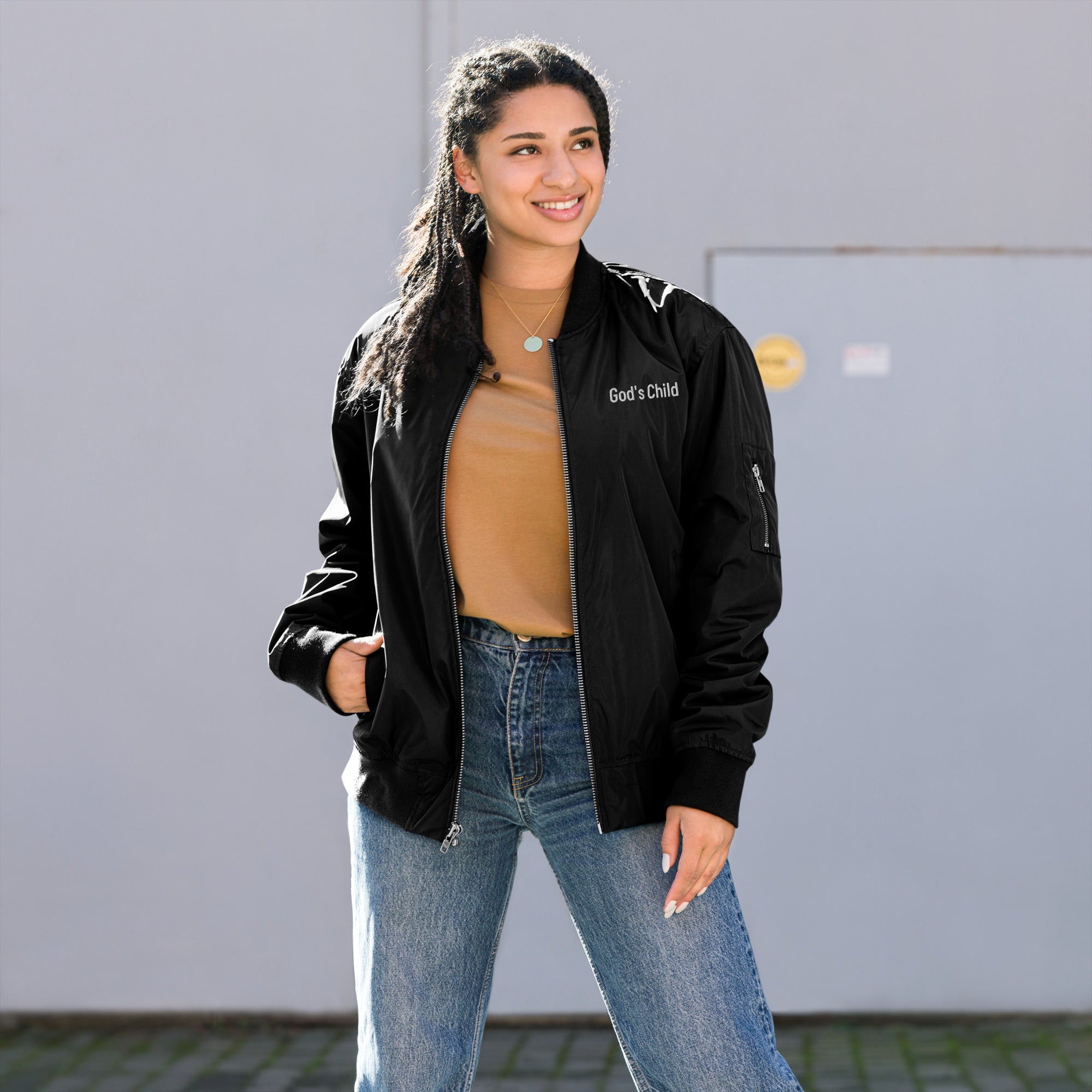 God's Child bomber jacket