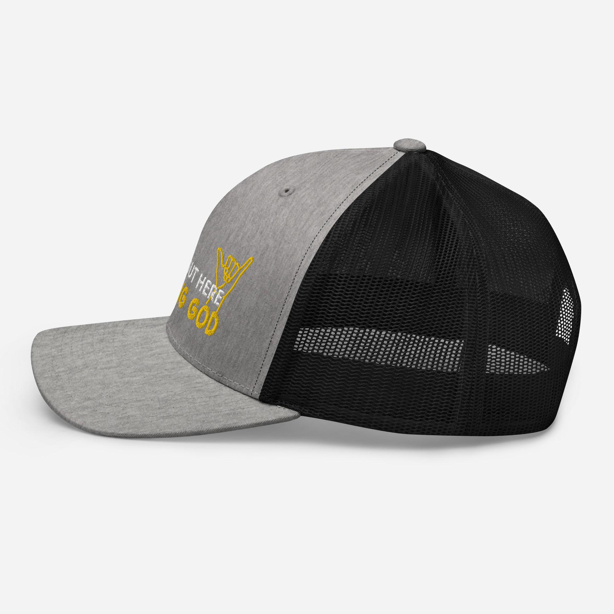 Trusting God Playful Trucker Cap