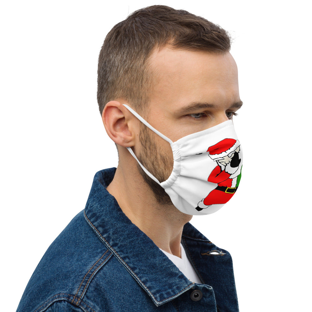 Santa Dab face mask