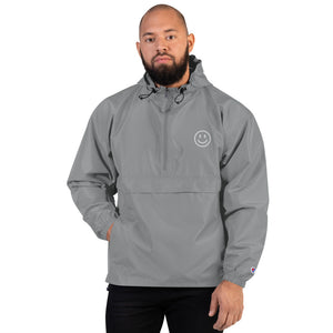 Be Happy Embroidered Champion Jacket