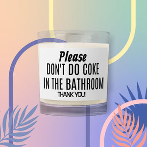 Please Don't Soy Wax Candle