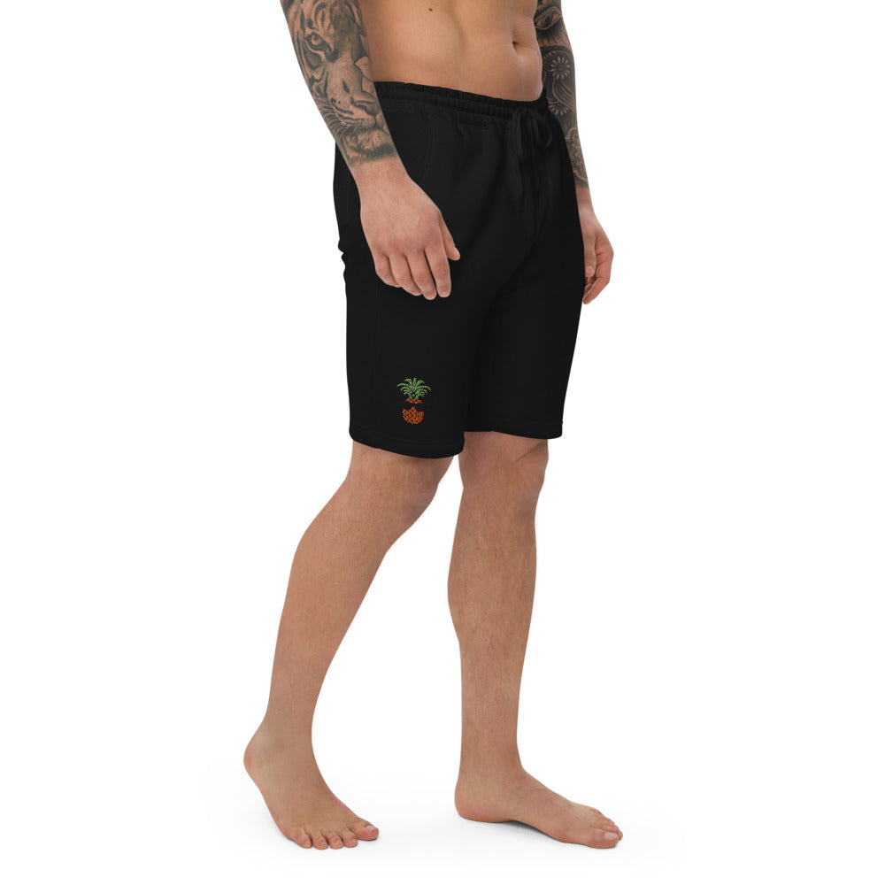 Pineapple Men's fleece shorts