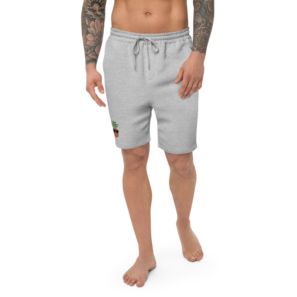 Pineapple Men's fleece shorts