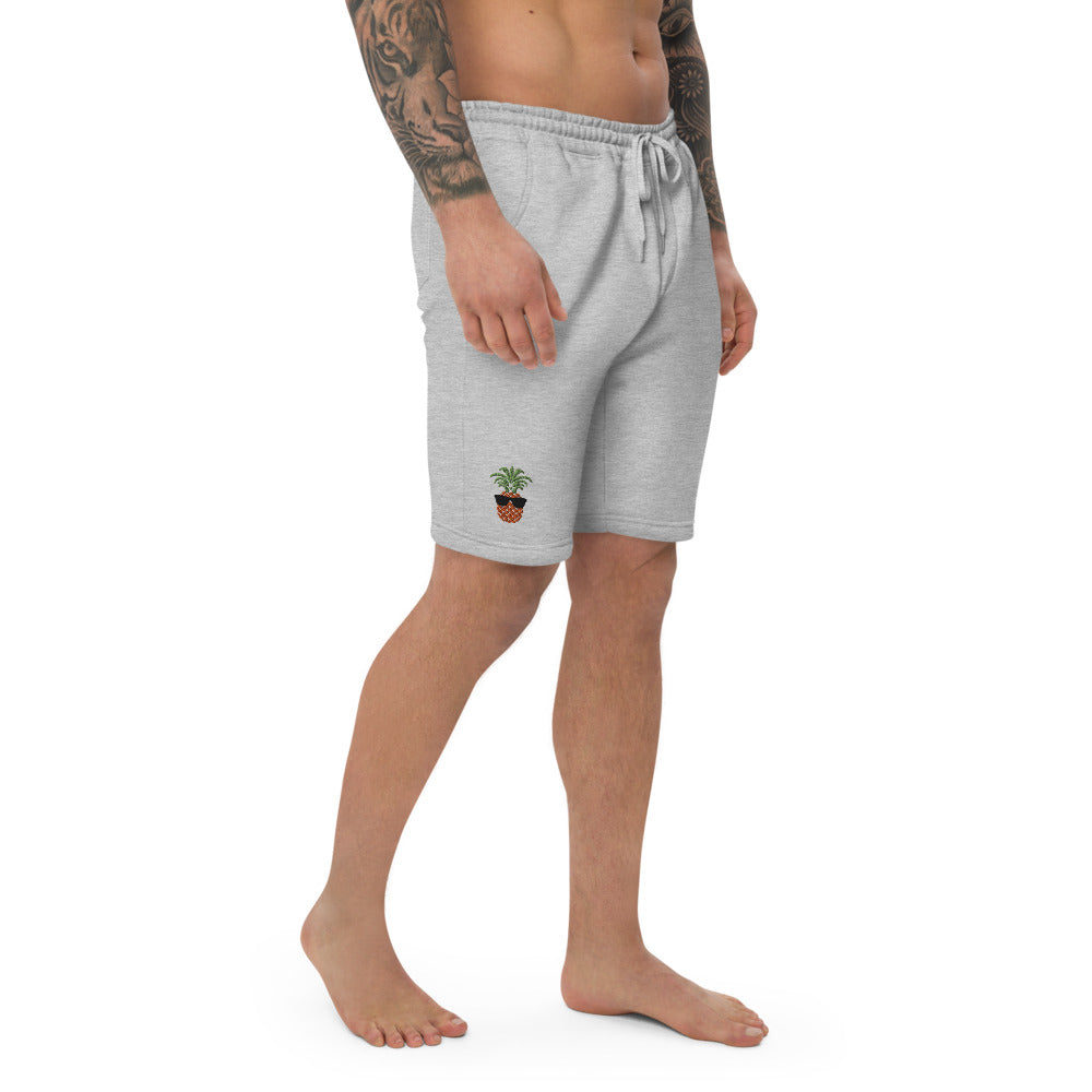 Pineapple Men's fleece shorts