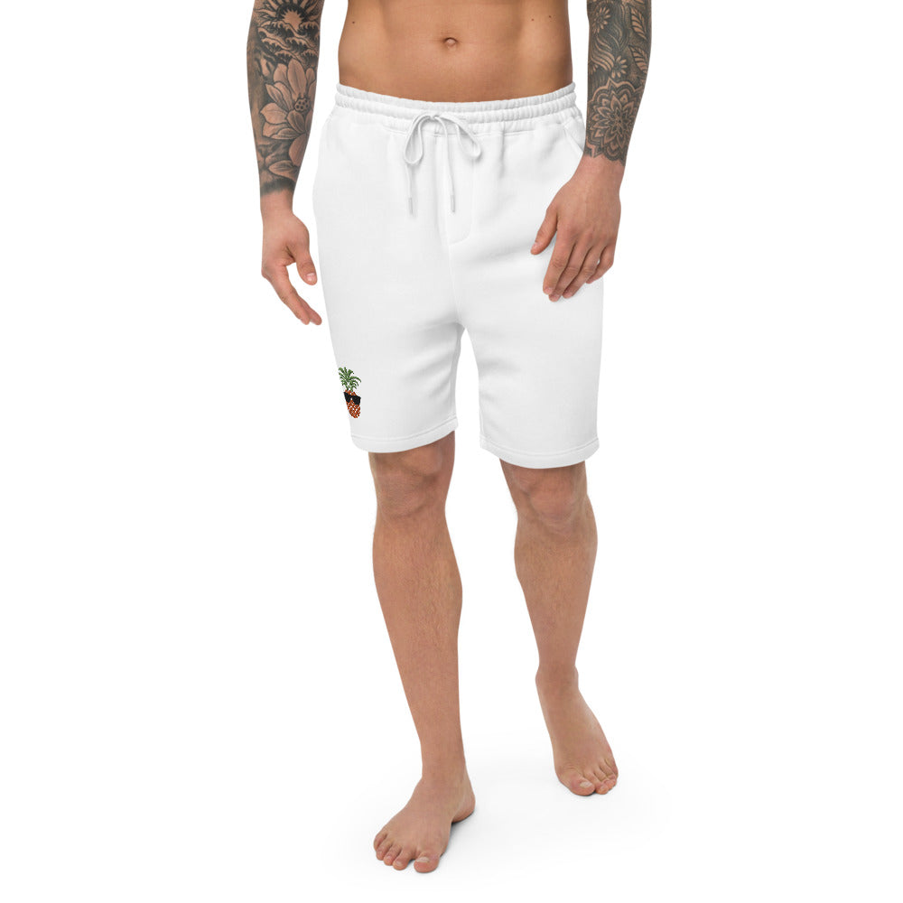 Pineapple Men's fleece shorts