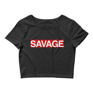 Savage Women’s Crop Tee