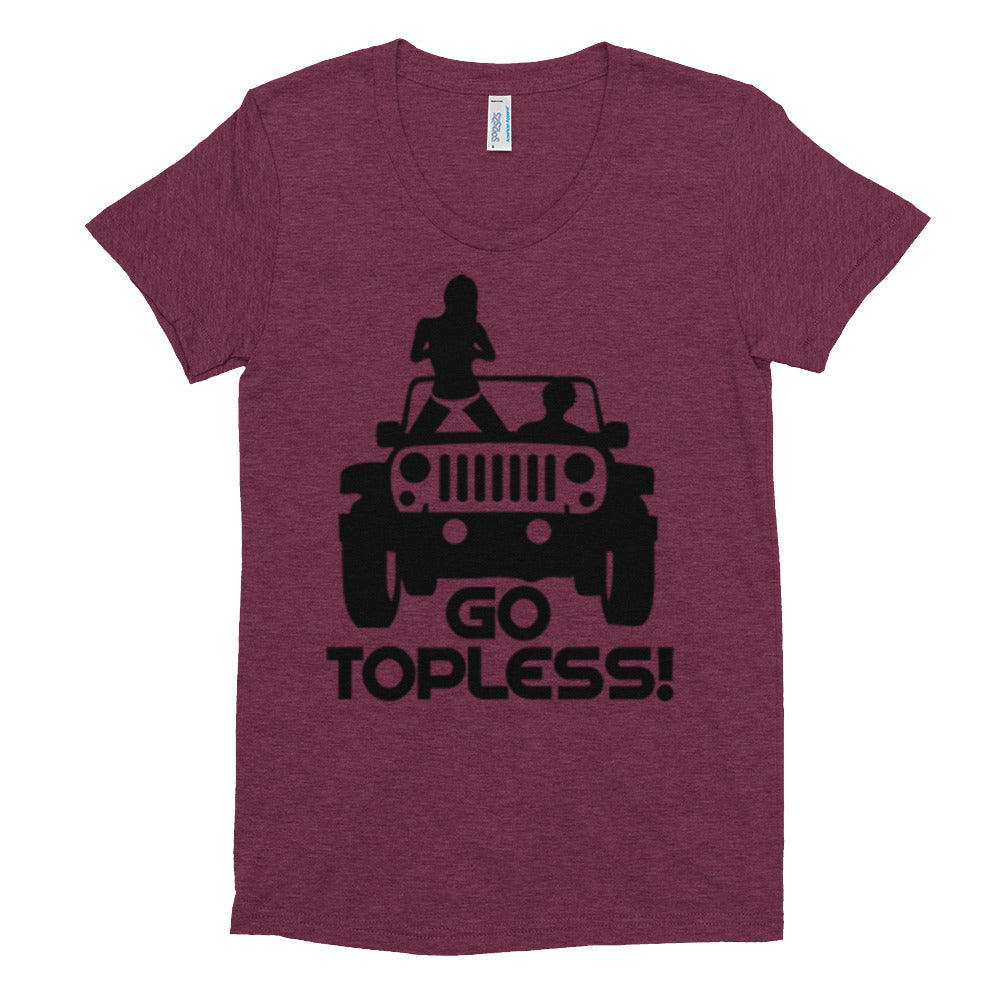 Go Topless Women's Crew Neck T-shirt