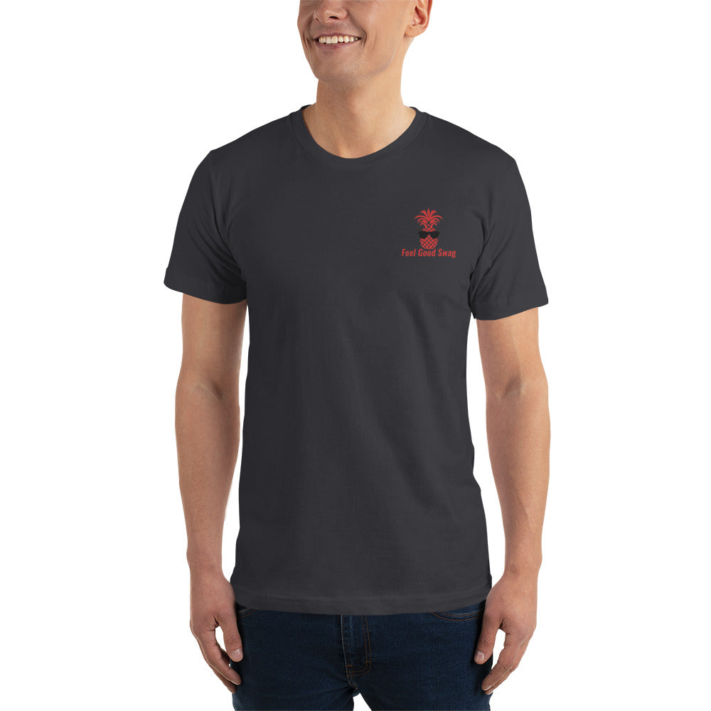 FGS Black & Red Embroidered T-Shirt