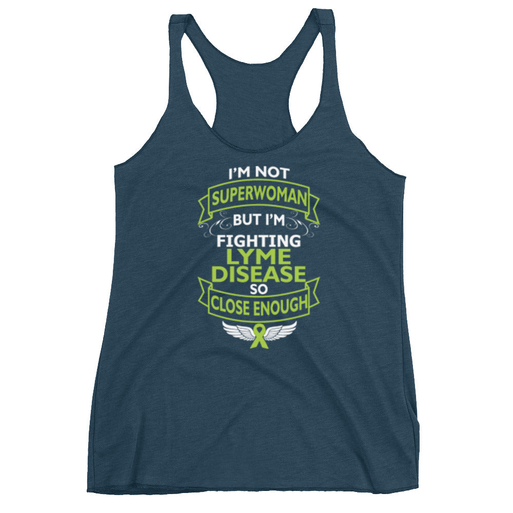 Lyme Superwoman Women's Racerback Tank