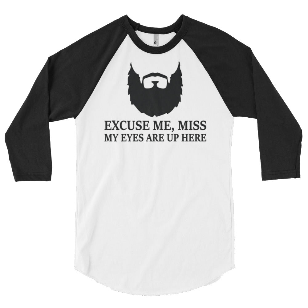 Bearded raglan shirt