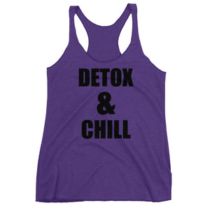 Detox & Chill Women's Racerback Tank