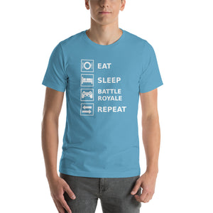Eat Sleep Battle Royale Repeat Unisex T-Shirt