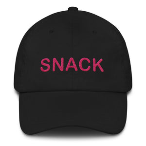 Snack Dad hat Pink Embroidery