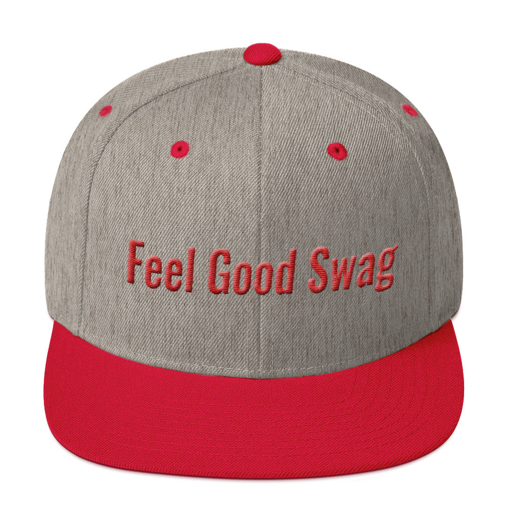 FGS Red Lettering Snapback Hat