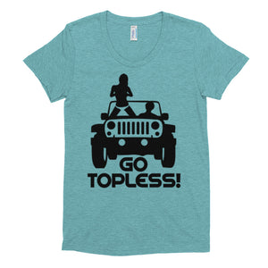 Go Topless Women's Crew Neck T-shirt