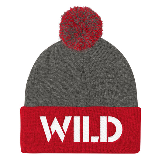 WILD Pom Beanie