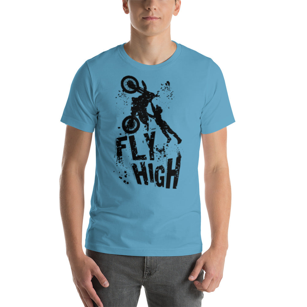 Fly High Motorcycle T-Shirt