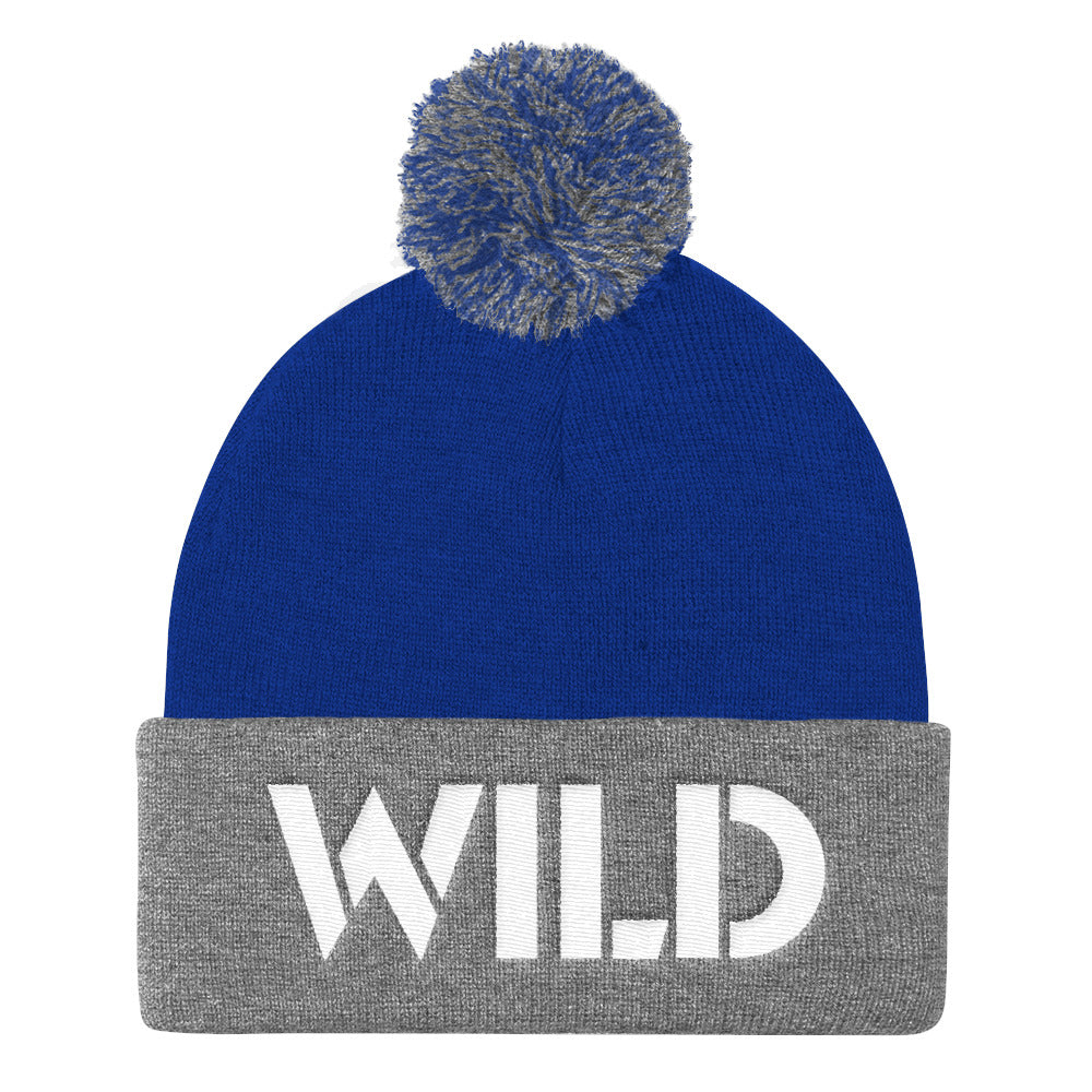 WILD Pom Beanie