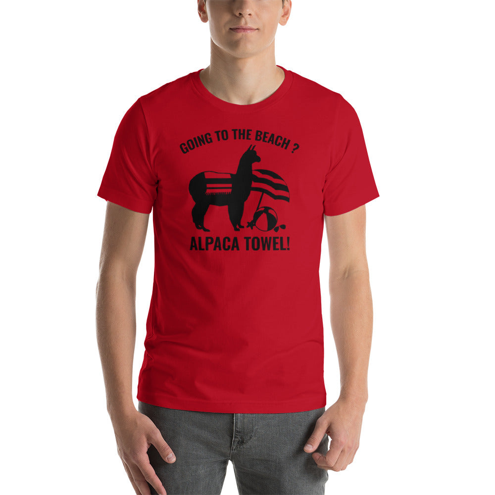 Alpaca Towel Mens T-Shirt
