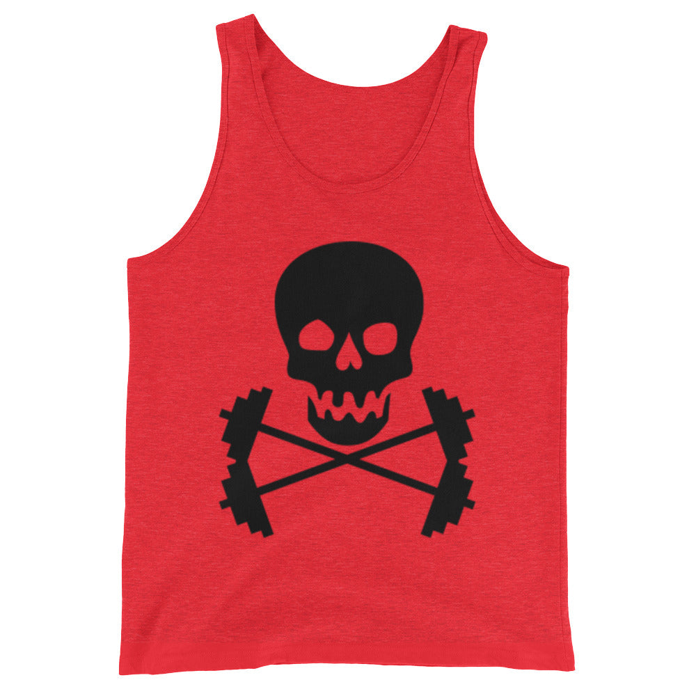Skull Lifting Mens Tank
