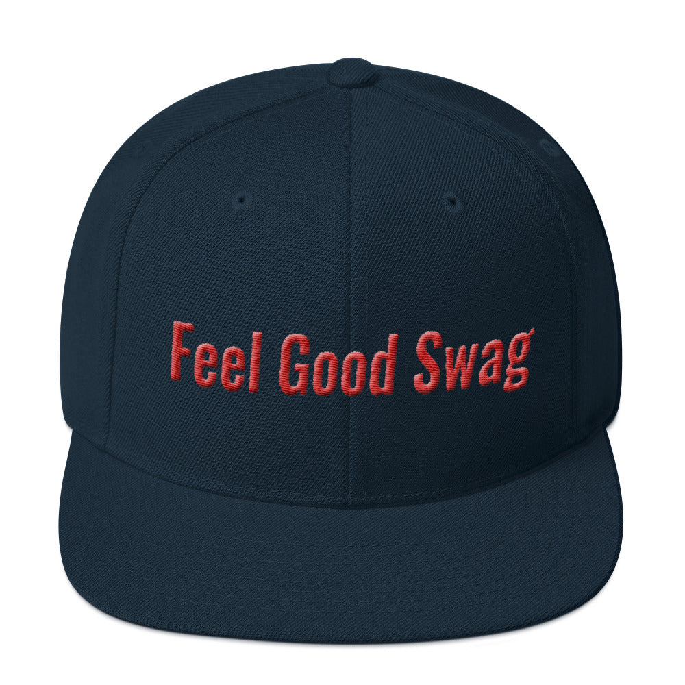 FGS Red Lettering Snapback Hat