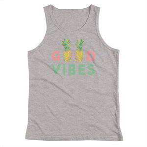 Good Vibes Pineapple Youth Tank Top