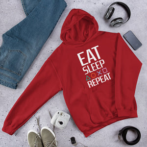 Eat Sleep Game Repeat Hoodie