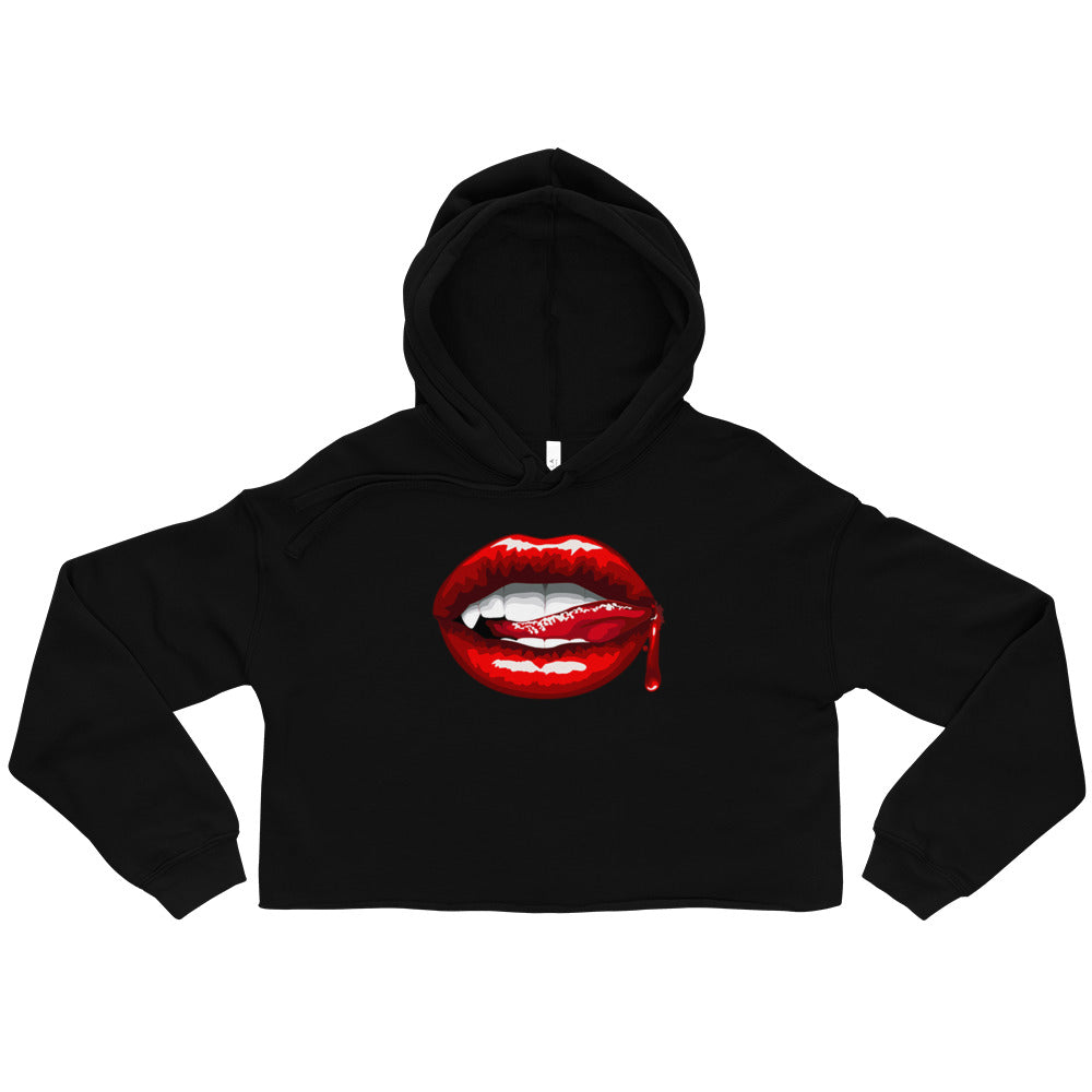 Suck Your Blood Crop Hoodie