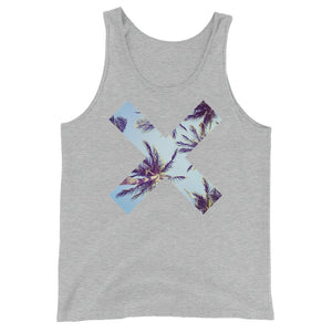 X Palm Tree Mens Tank