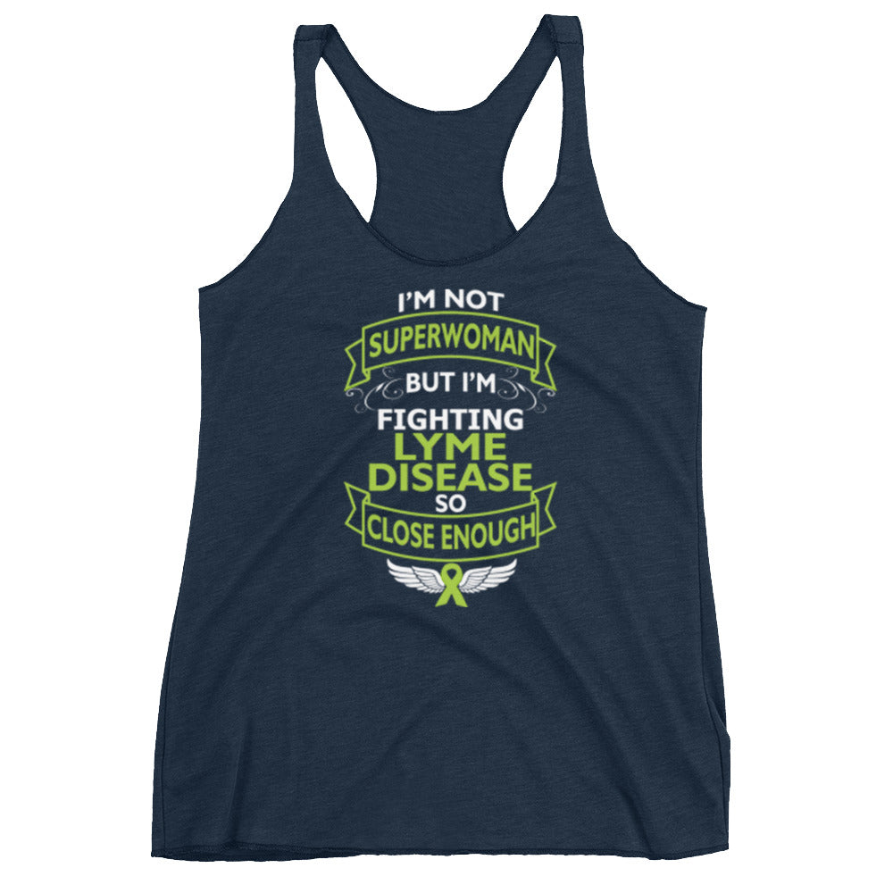 Lyme Superwoman Women's Racerback Tank
