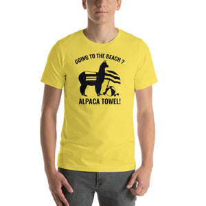 Alpaca Towel Mens T-Shirt