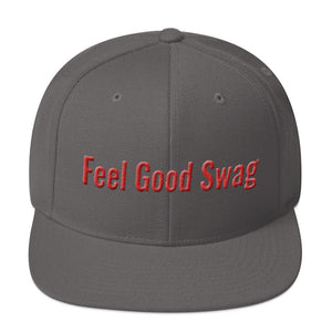 FGS Red Lettering Snapback Hat