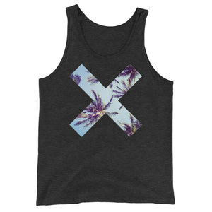 X Palm Tree Mens Tank