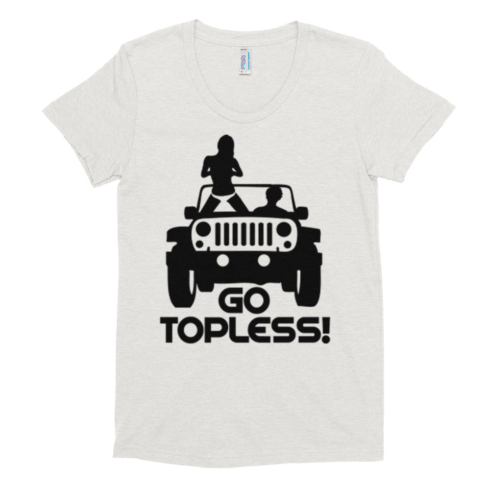 Go Topless Women's Crew Neck T-shirt