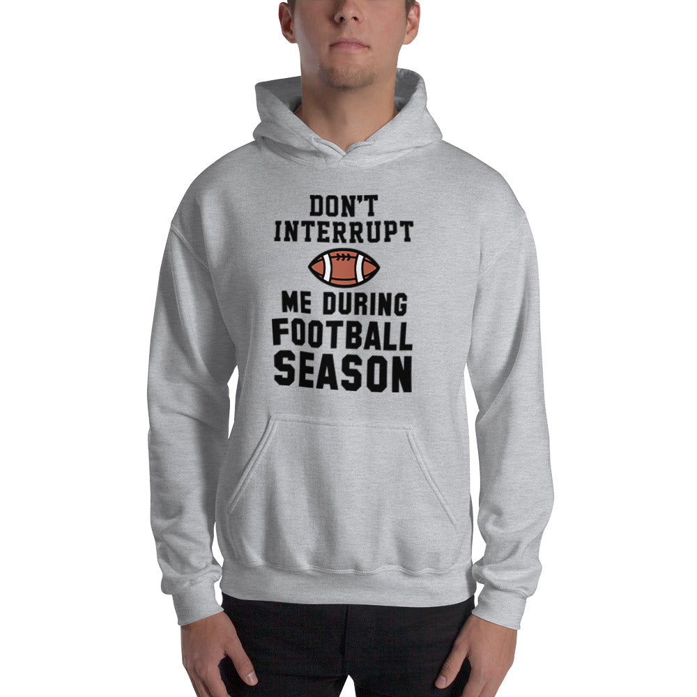 Football Season Hooded Sweatshirt