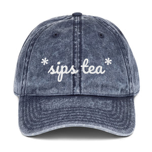 *sips tea* vintage dad hat