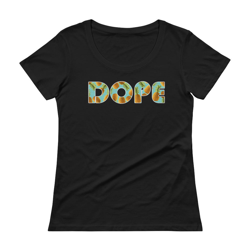 DOPE Ladies' Scoopneck T-Shirt